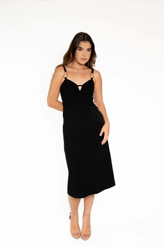 Vestido Midi Viscose